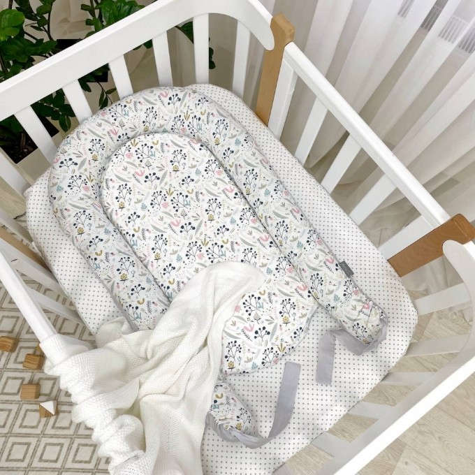 Protectie somn – Baby Nest Mix de flori